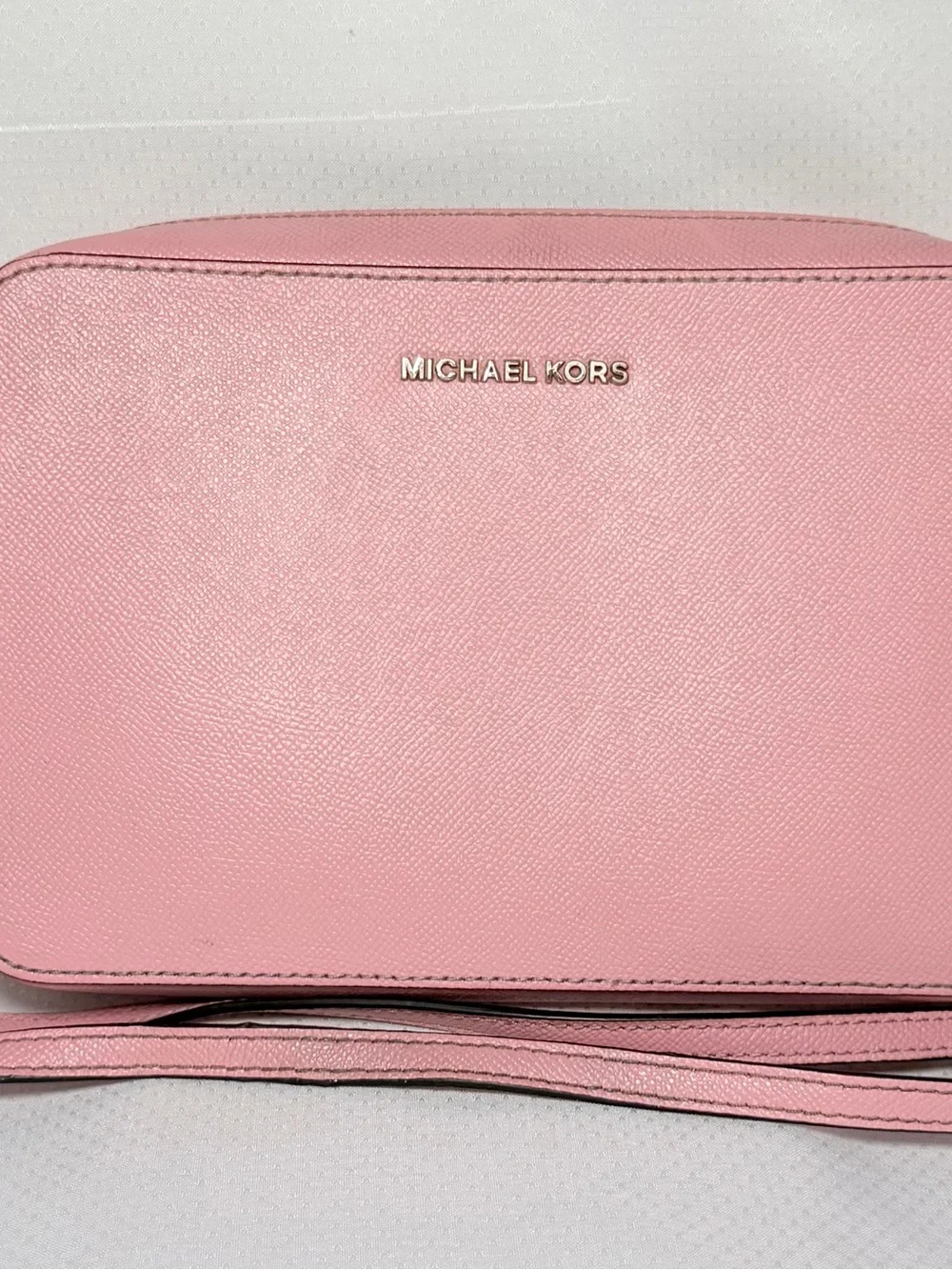 Michael Kors Blush Pink Saffiano Crossbody Bag